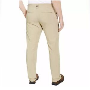 HI-TEC Men's Cross Functional Performance Pants KHAKI 40X32 Golf Athletic